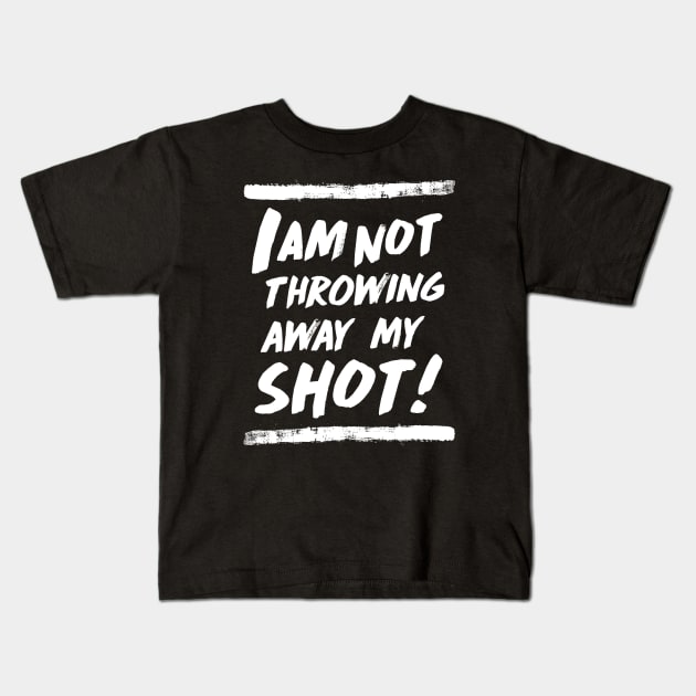 my shot Kids T-Shirt by claudiolemos